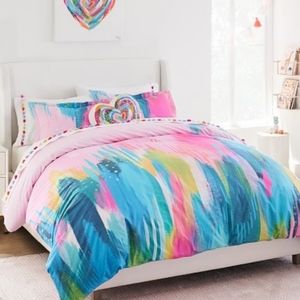 Pottery Barn EttaVee Full/Queen Duvet *new*